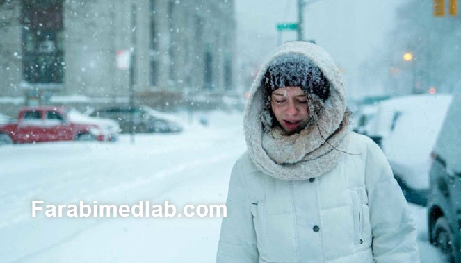 علائم یخ زدگی و سرمازدگی